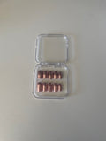 Press on nails-Pink Glow