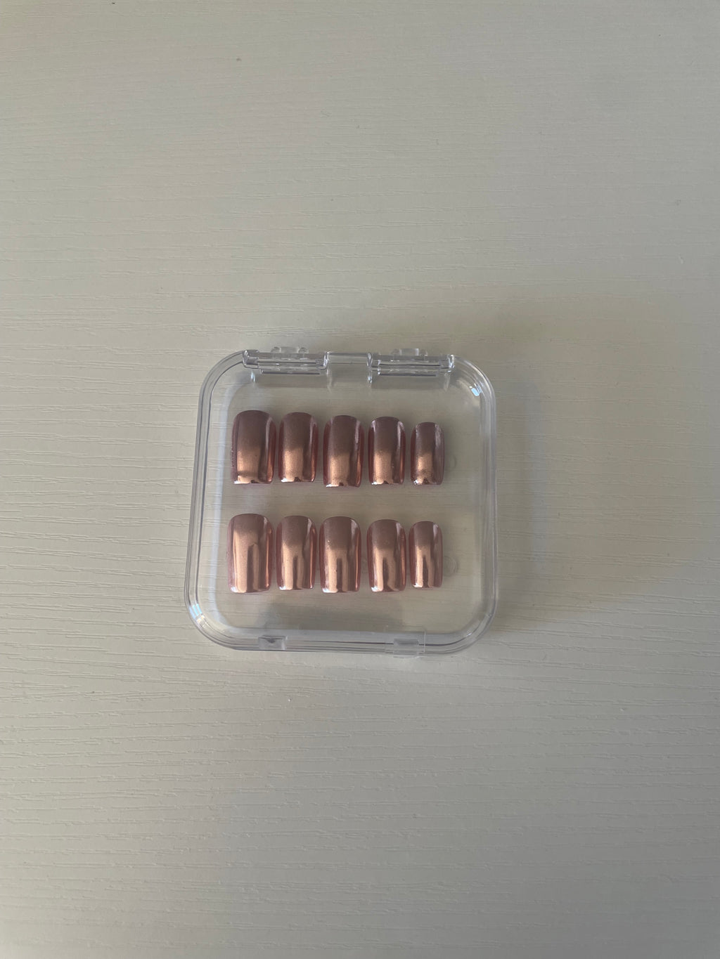 Press on nails-Pink Glow
